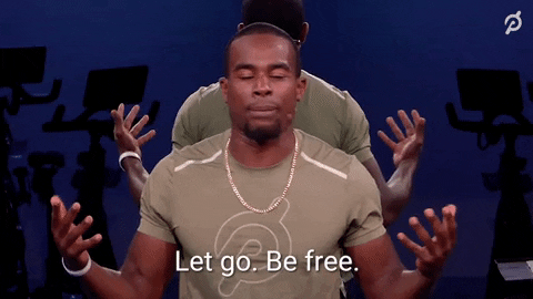 Be Free Let Go GIF by Peloton