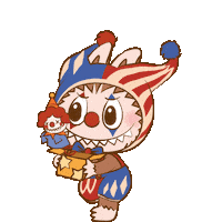 Halloween Clown Sticker by POP MART