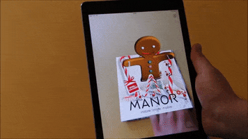 gingerbread man christmas GIF by Wikitude
