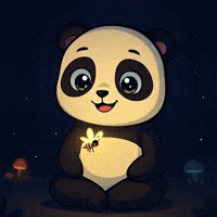 Happy Good Night GIF by PandaMania