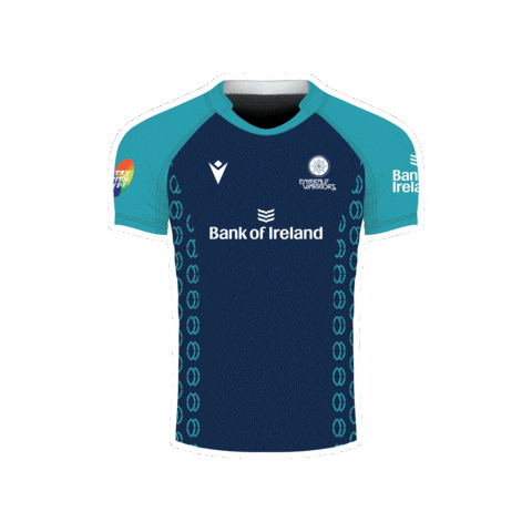 Teal Sticker by Emerald Warriors RFC