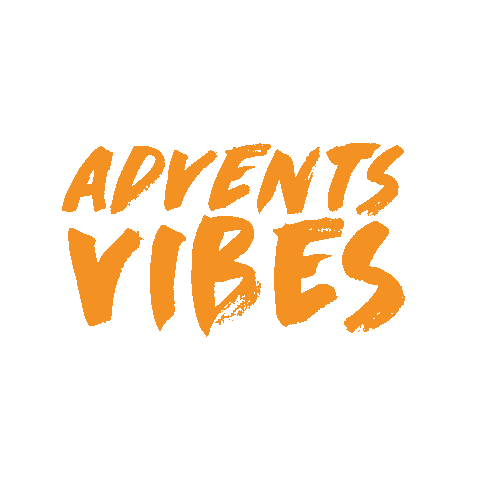 Advents Vibes Sticker by burnhardgrills