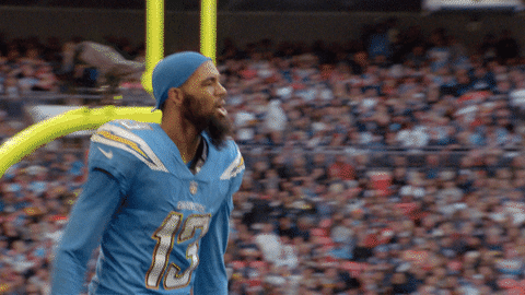 Keenan Allen Reaction GIF by Los Angeles Chargers