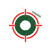 Laser Tag Sticker by NESSTOY