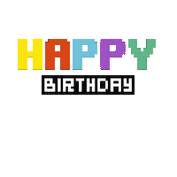 Happy Bday Sticker