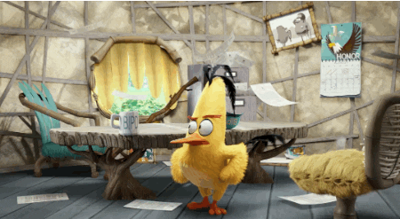 the angry birds movie office GIF by Angry Birds