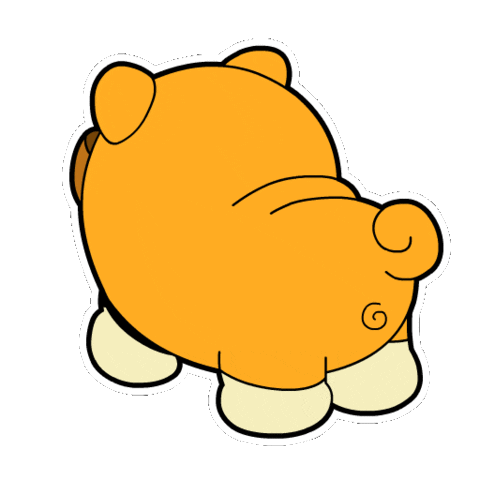 Cartoon Stone Sticker