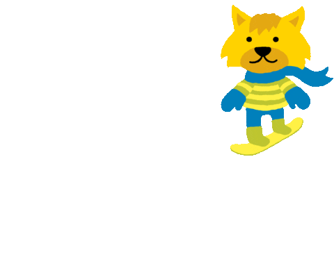 Cat Snowboarding Sticker
