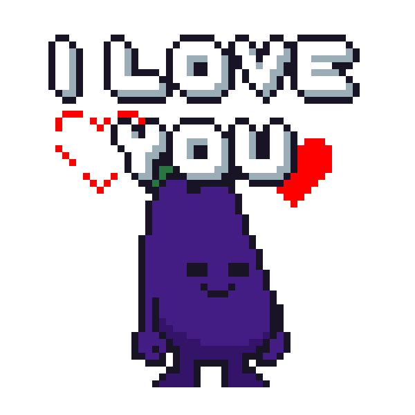 I Love You Hug Sticker by Potatoz by 9GAG