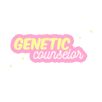 Genetic Counselor Sticker