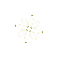 Christmas Wine Sticker by In Good Taste