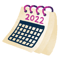 Calendar Notebook Sticker by Your One and Only