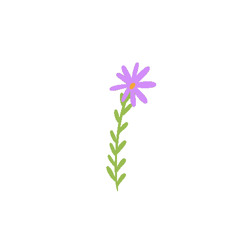 Happy Flower Sticker