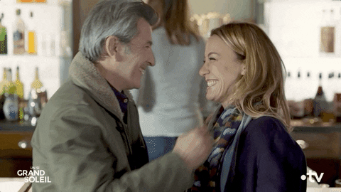 Couple Love GIF by Un si grand soleil