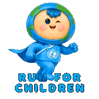Run Marathon Sticker by UNICEF MCO