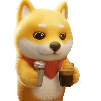 Shiba Inu Animation Sticker