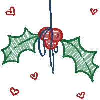 Christmas Love Sticker