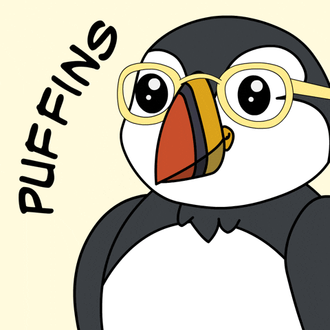 Lets Go Mood GIF by Puffins