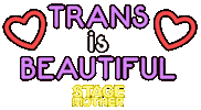 Lgbt Trans Sticker by Stage Mother Film