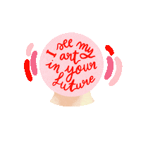 Dbarteugenie art pink artist magic Sticker