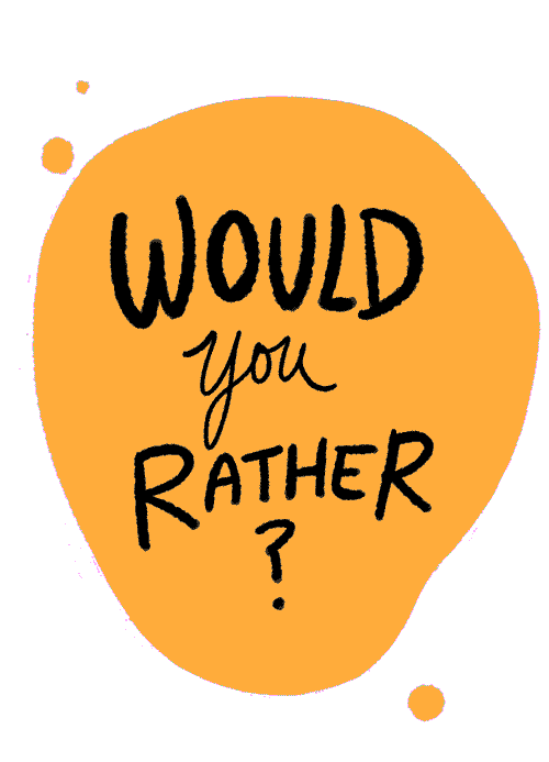 Would You Rather Sticker