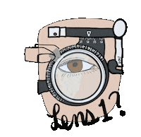 Eyes Glasses Sticker