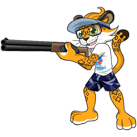 Cog Sticker by Comité Olímpico Guatemalteco