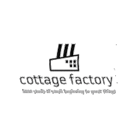 Cottage Factory Sticker by Pakufi