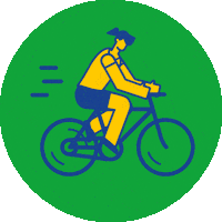 Cykel Sticker by Korpen