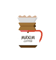 Coffee Maxim Sticker by dongsuh