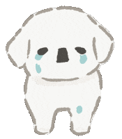 Sad Dogs Sticker