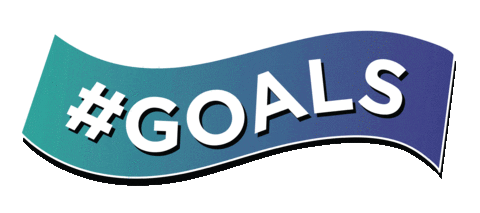 Goals Sticker by Campuskey