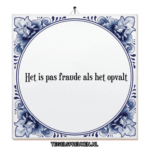 Afleiding Spanning Sticker by Tegelspreuken.nl