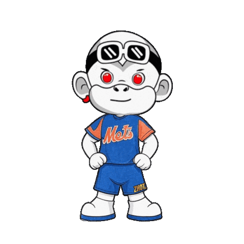 Angry New York Mets Sticker by Zhot