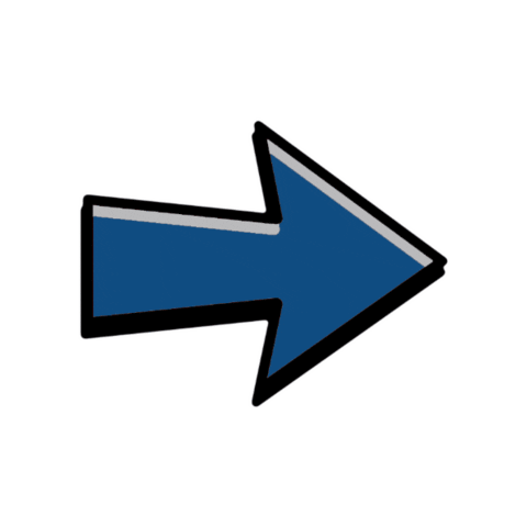 Arrow Pointing Sticker by Hottinger-Callahan