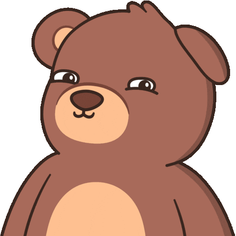 So Excited Flirting Sticker by BEARISH