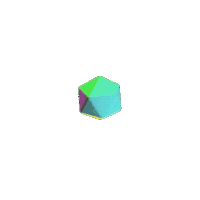 Neon Explode Sticker