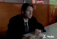 the x files eating GIF by HULU