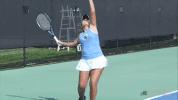 women's tennis wave GIF by GreenWave