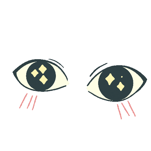 Eyes Wow Sticker