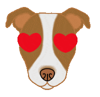 Dog Love Sticker by Wildpets