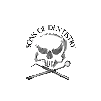 Logo Skull Sticker by Ustomed Instrumente