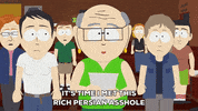 angry mr. herbert garrison GIF by South Park 