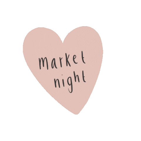 Shop Small Market Night Sticker