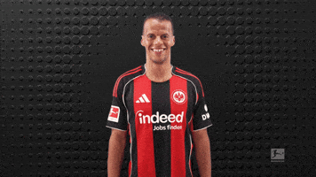 Eintracht Frankfurt Smile GIF by Bundesliga