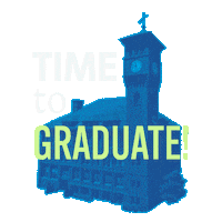 Blue Devils Graduation Sticker by University of Wisconsin-Stout