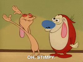 ren and stimpy nicksplat GIF