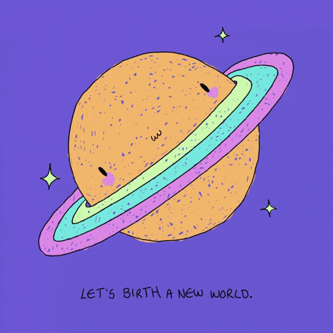 New World Space GIF