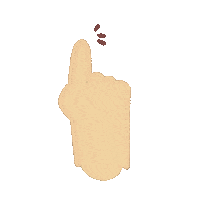 Press Here Point Sticker