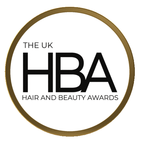 UKHairAndBeautyAwards uk hba finalist hair and beauty awards Sticker